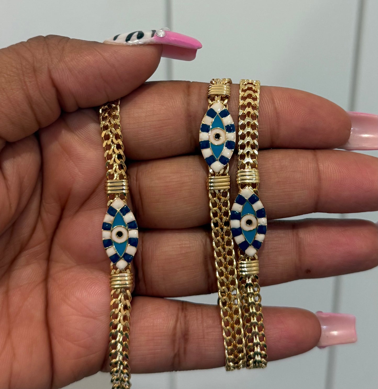 Watchful Eye Cuban Bracelet