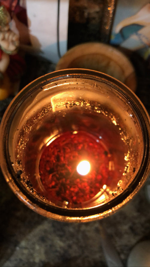 Ancestors Prayer Fixed Candle