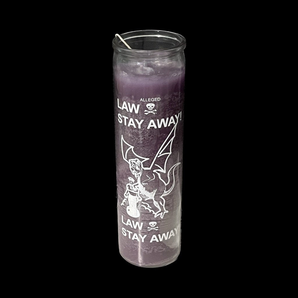 Law Stay Away Fixed Candle