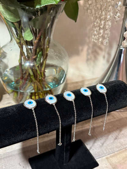 Mirrored Evil Eye Bracelet