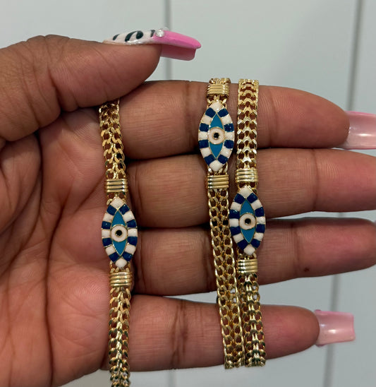 Watchful Eye Cuban Bracelet